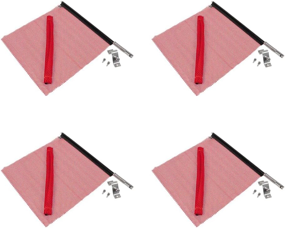 Mytee Products EZ Mount Warning Flag Red 18in x 18in Safety Flag