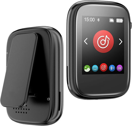 Portable Kids Mp3 Player with Bluetooth 5.3 and Clip for Sports