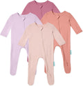 Baby Zipper Footie Pajamas Bamboo Rayon Footed PJs - Supersoft