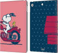 Snoopy and Woodstock Leather Wallet Case for iPad 10.2 Inch