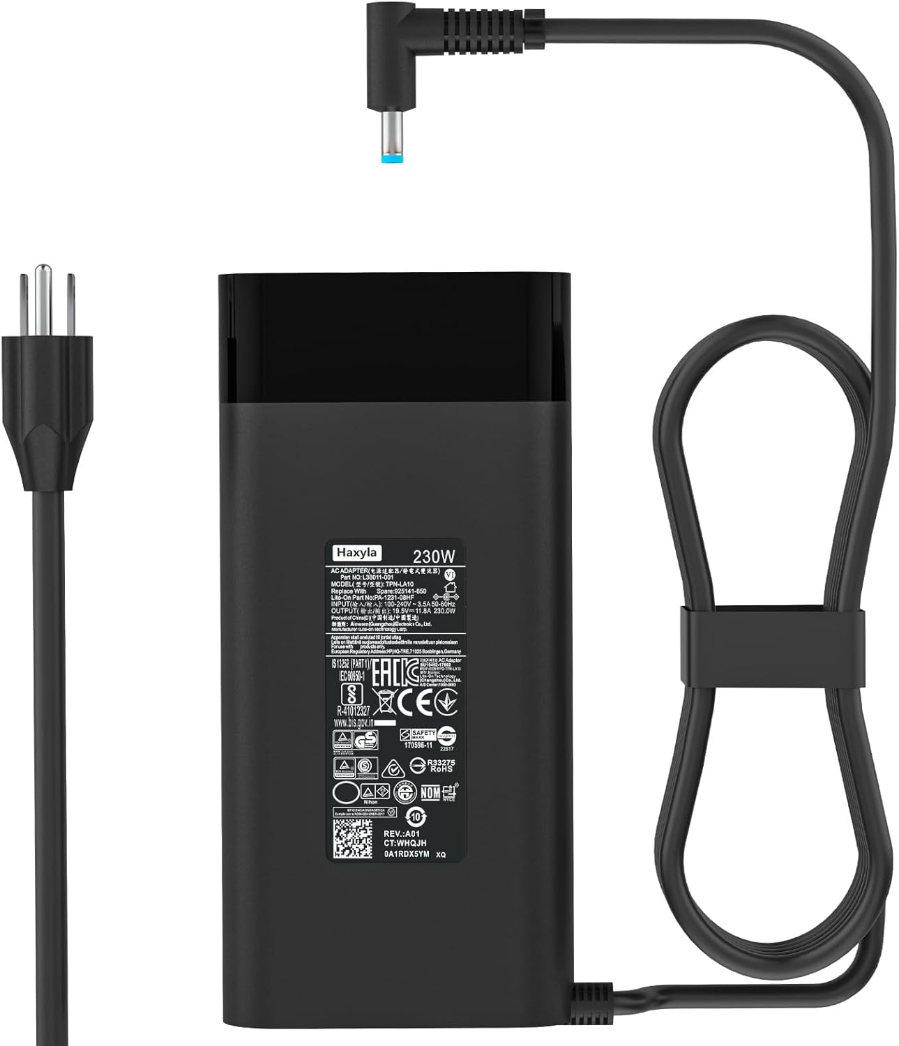 230W Charger for HP Omen 15 16 17 Gaming Laptop Power Supply