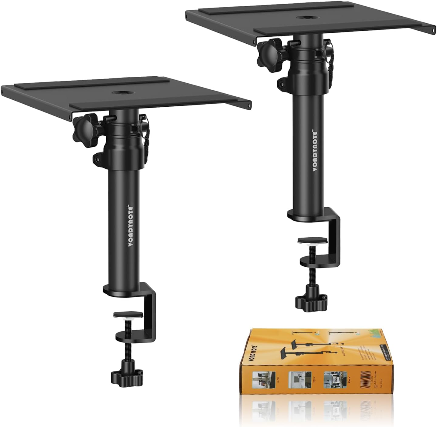 Adjustable Desktop Speaker Stands by Vondynote