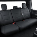 Covertopia F150 Faux Leather Seat Covers - Custom Fit Rear Set
