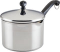 Farberware Classic Stainless Steel 3-Quart Straining Saucepan