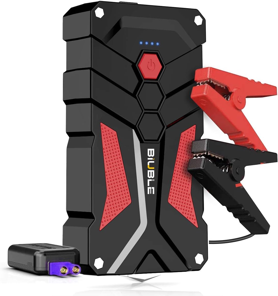BIUBLE 4000A Peak Jump Starter - Quick Charge USB - LED Light
