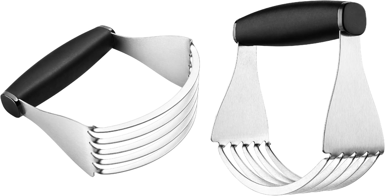 Effortlessly Mix & Cut: Spring Chef Dough Blender - 2 Pack