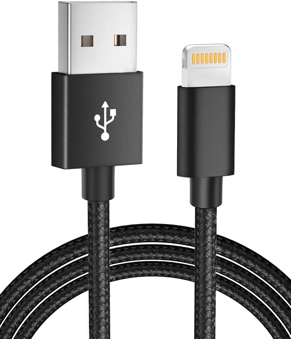 Fast Charge & Data Transfer with Apple Certified Lightning Cable