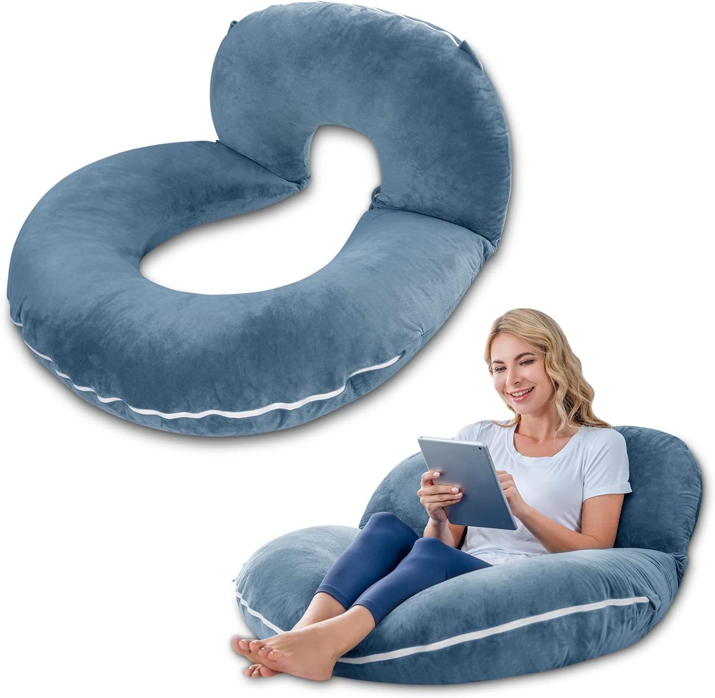 INSEN Sit Up Reading Pillow - Comfort & Support