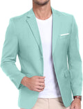 Mens Suit Jacket Slim Fit Blazer for Men Lightweight Summer - Slim Fit