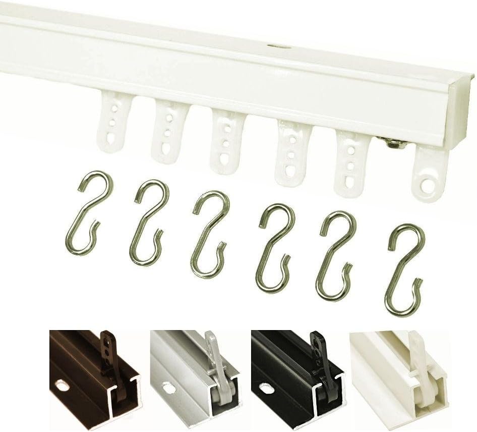 Effortless Curtain Installation - Kirsch Ceiling Mount Track Set