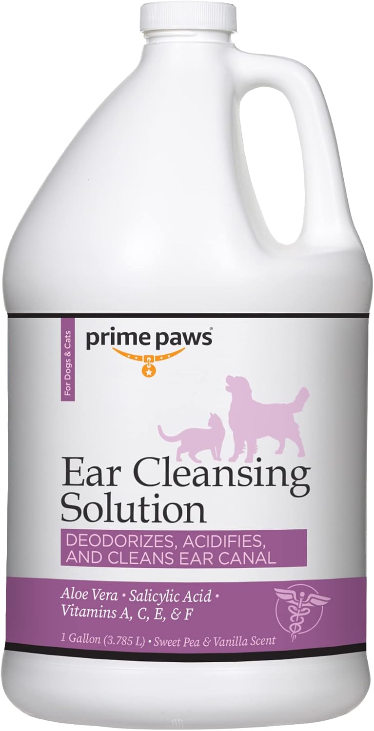 Ear Cleansing Solution for Dogs & Cats - Professional Pet Care