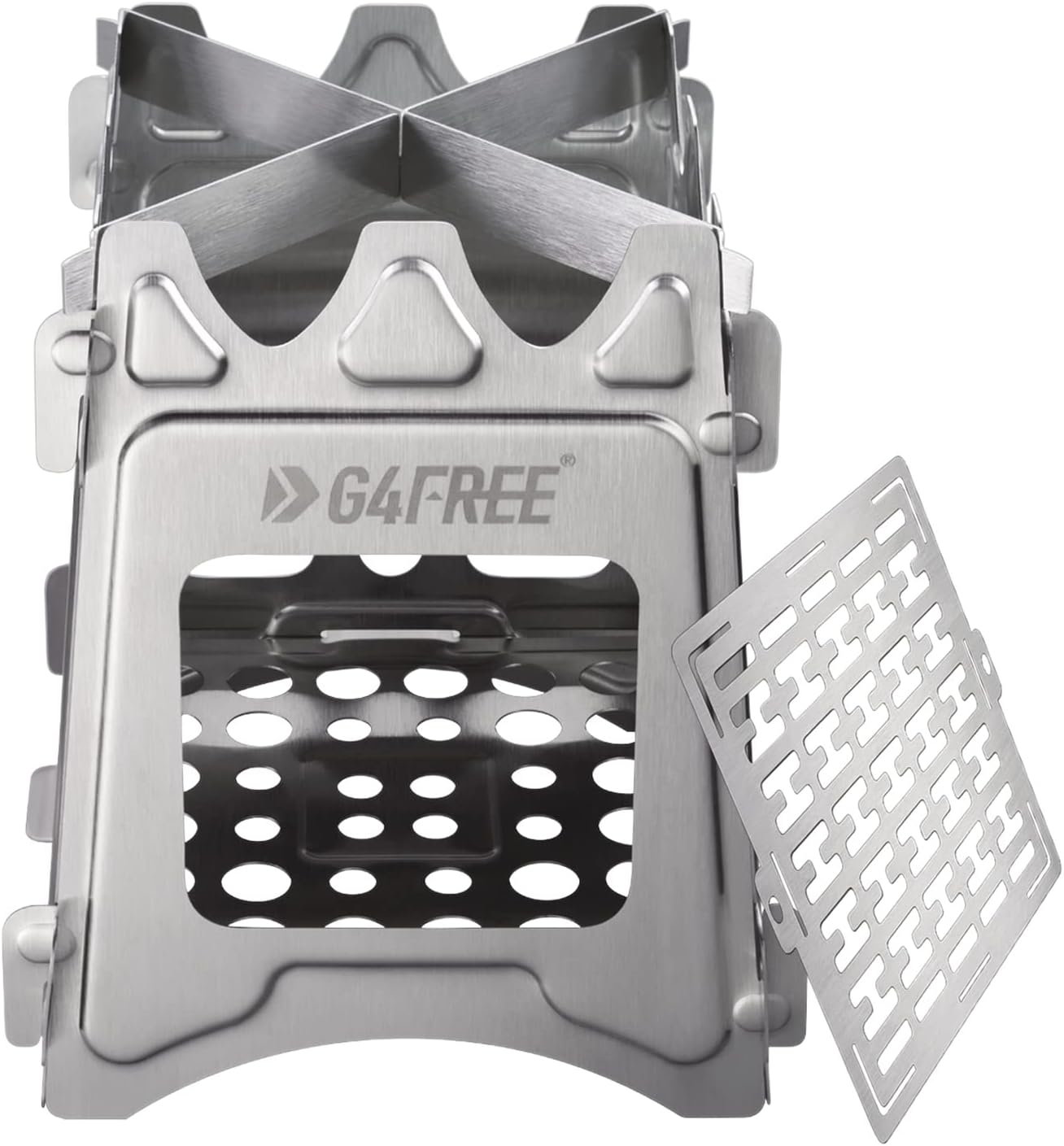 Portable Stainless Steel Camping Stove by G4Free