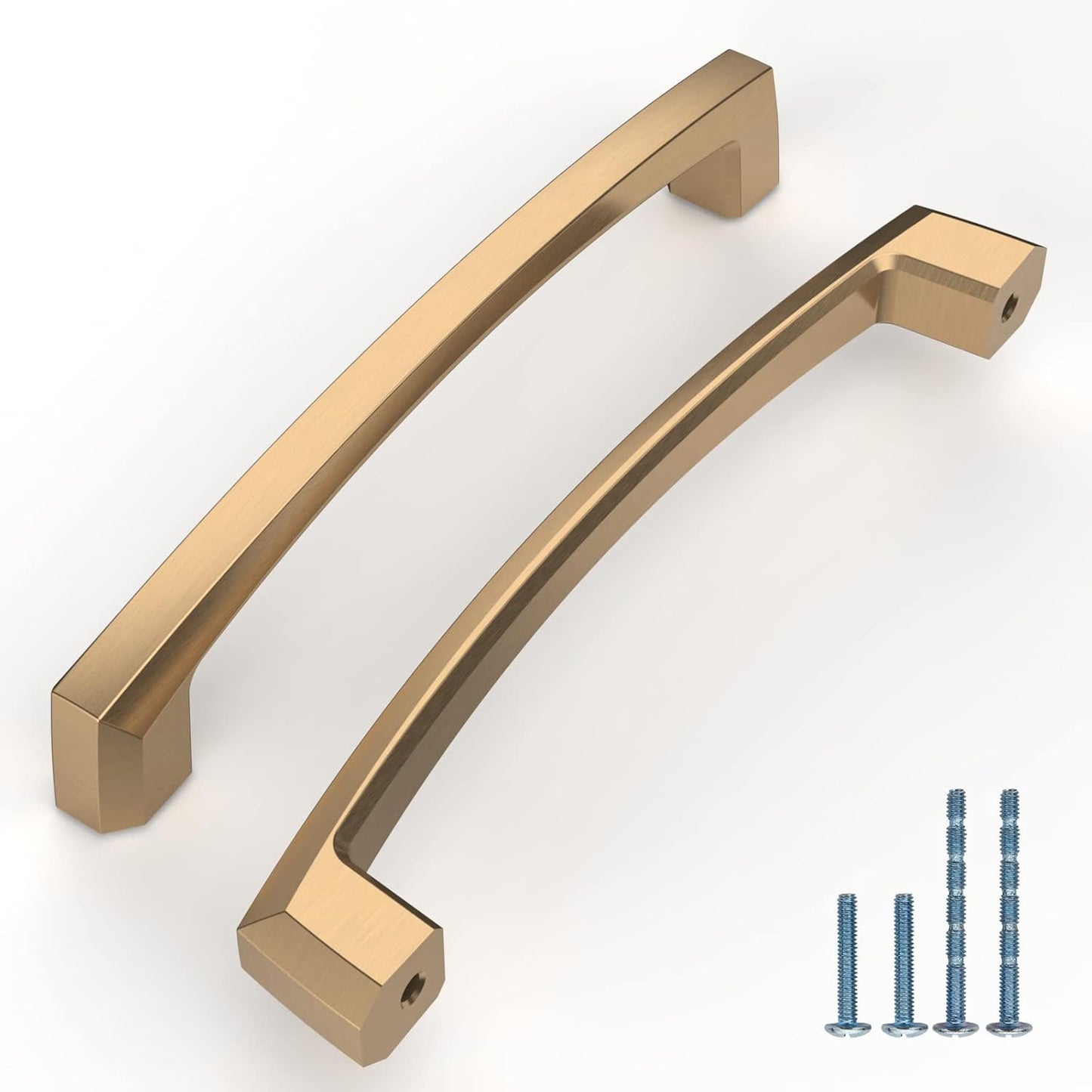 Champagne Bronze Cabinet Handles - 10 Pack 5 Inch Pulls