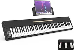 88 Key Digital Piano Keyboard with Weighted Action for All Levels