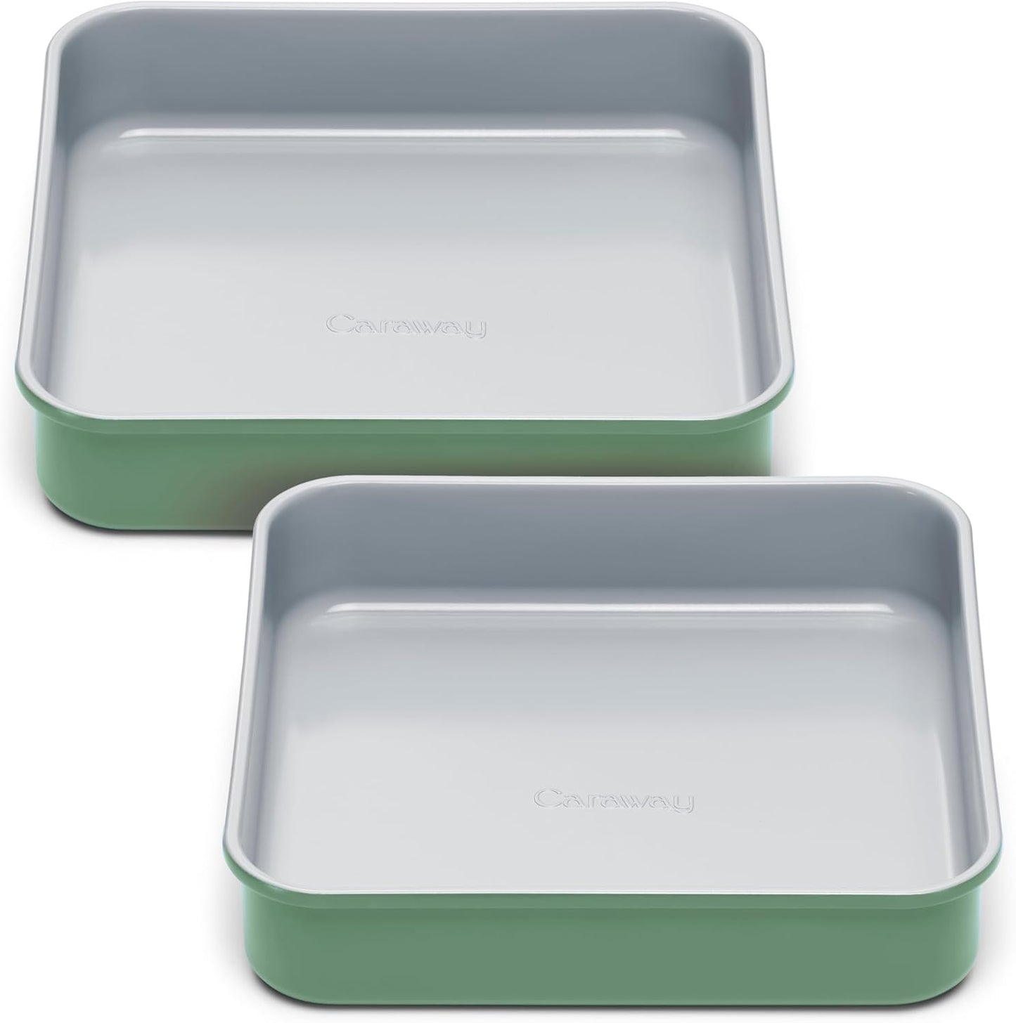 Caraway 9 Square Pan Duo - Non-Stick Ceramic Coating for Baking