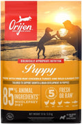 ORIJEN Grain Free High Protein Puppy Dry Dog Food 13 lb Bag