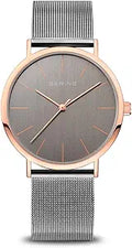Bering Women Analog Quartz Classic Collection Watch - Minimal