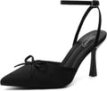 Susanny Heels for Women Stiletto Pointed Toe Backless