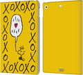 Peanuts Woodstock XOXO Leather Wallet Case for iPad 10.2 2019-2021