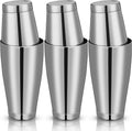 Cocktail Shaker Set 6 Pcs Boston Shakers - Two Sizes, Leak Resistant