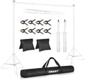 EMART Backdrop Stand 10x7ft Adjustable Photo Studio Kit - Portable