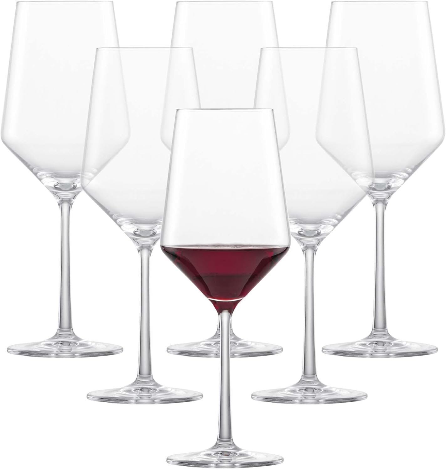 ZWIESEL GLAS Pure Cabernet Red Wine Glass Set of 6 for Enjoyment