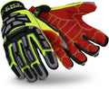 EXT Rescue Series Cut Resistant Impact Gloves - High Visibility