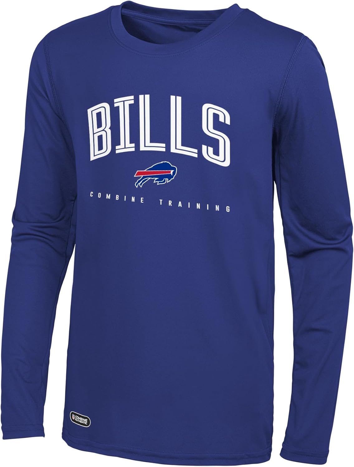 Outerstuff NFL Men's Team Color Long Sleeve Performance T-Shirt