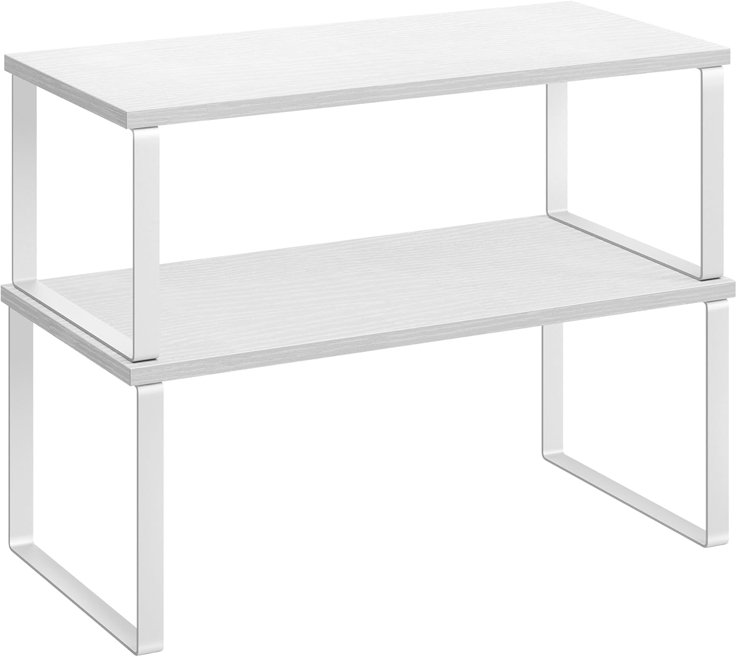 SONGMICS Kitchen Organizer Shelf Set of 2 for Counter Storage