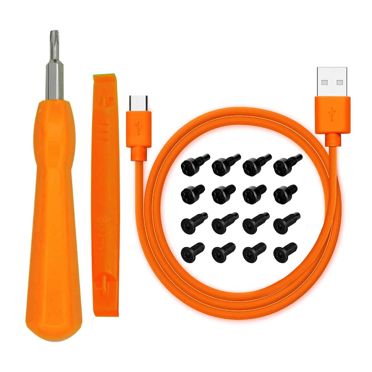 Ring Doorbell Maintenance Kit - Screws, Screwdriver & Charger