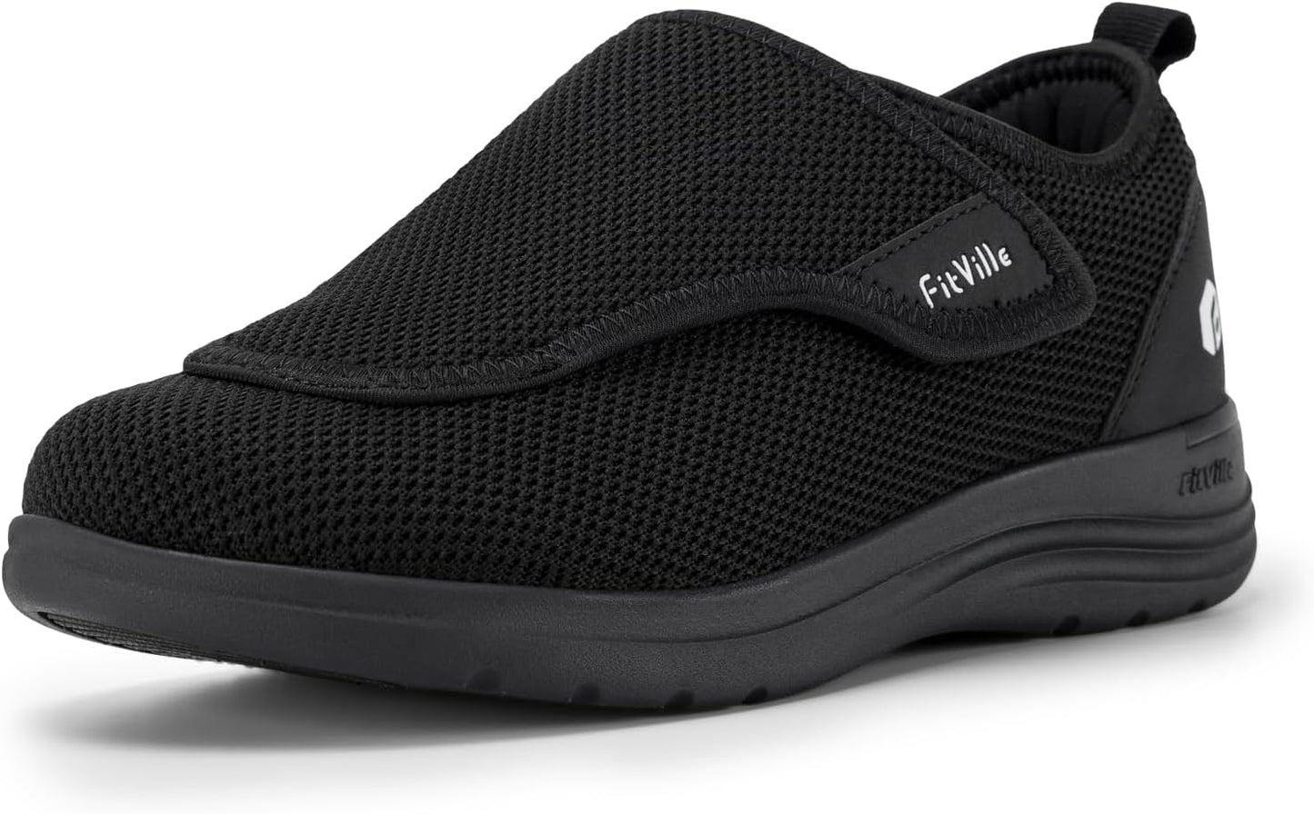 FitVille Diabetic Shoes for Women - Extra Wide Walking Comfort