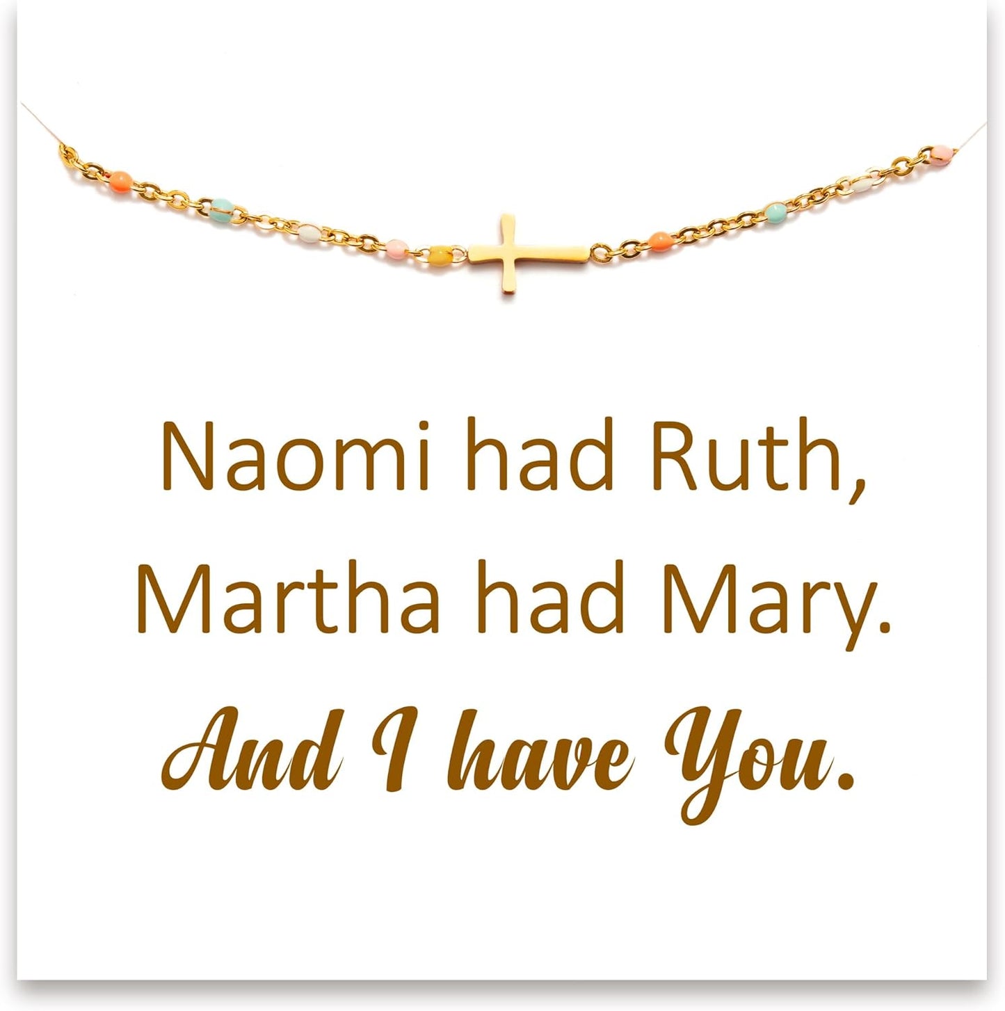 Cross Bracelet for Women - Religious Gifts for Confirmation