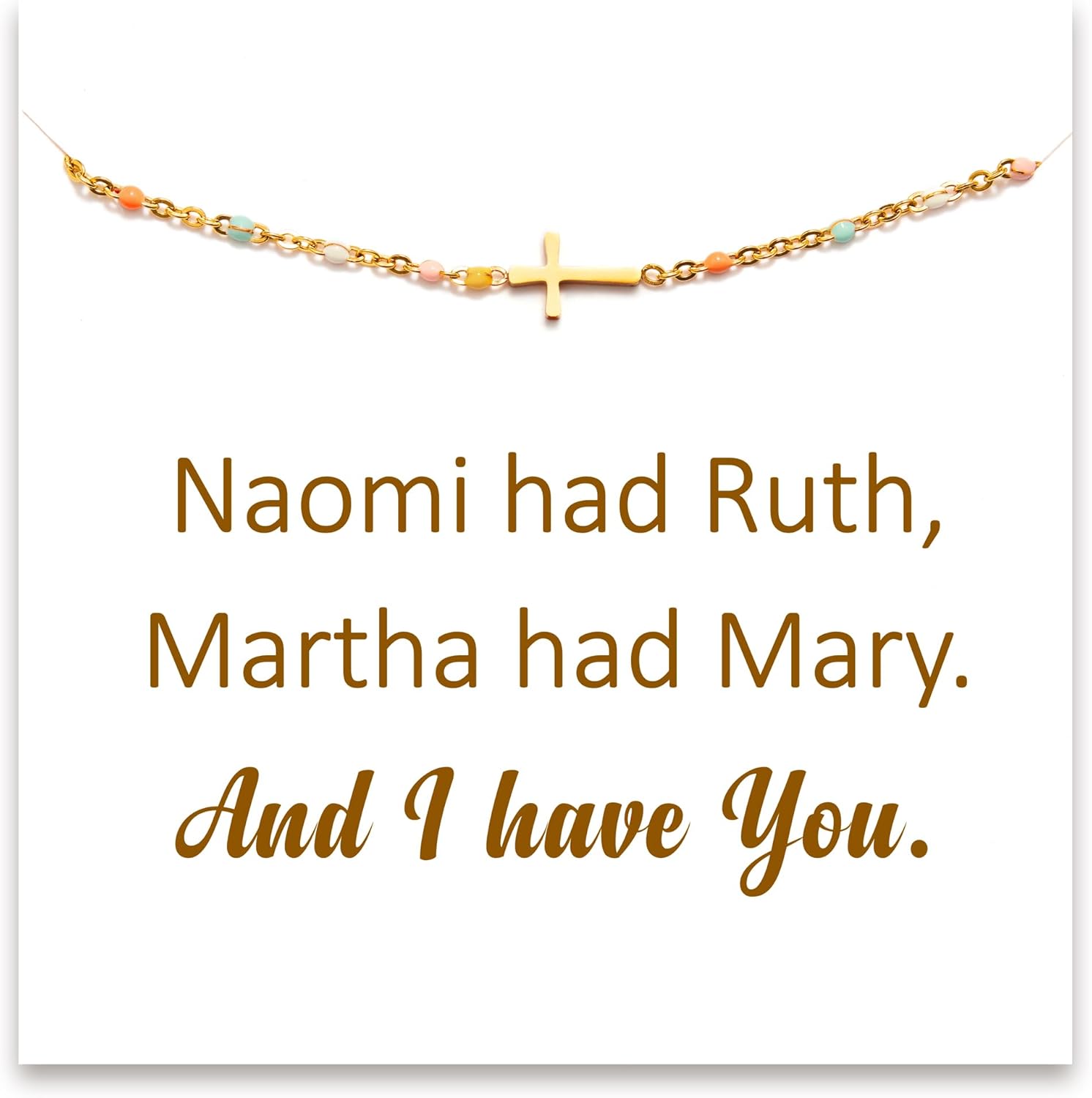 Cross Bracelet for Women - Religious Gifts for Confirmation