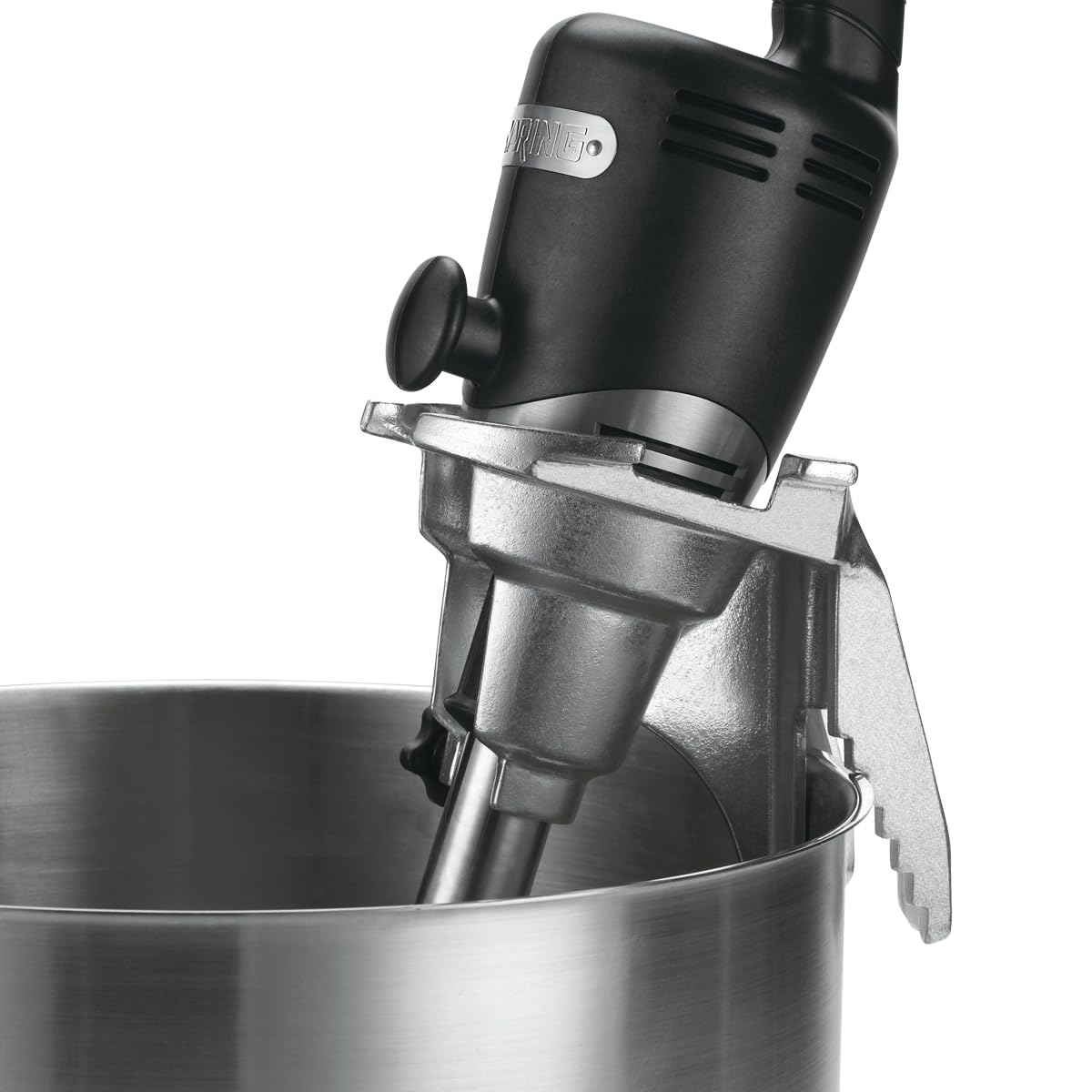 Waring Big Stix Immersion Blender Bowl Clamp - Efficient Silver Finish