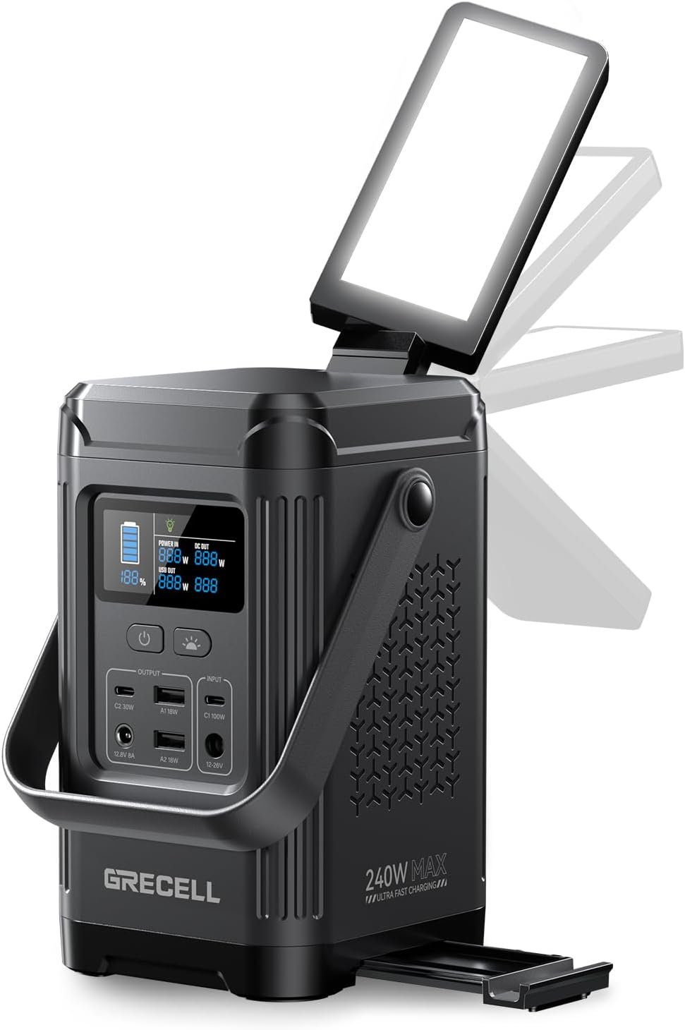 GRECELL Portable Power Station: Ultimate Portable Power