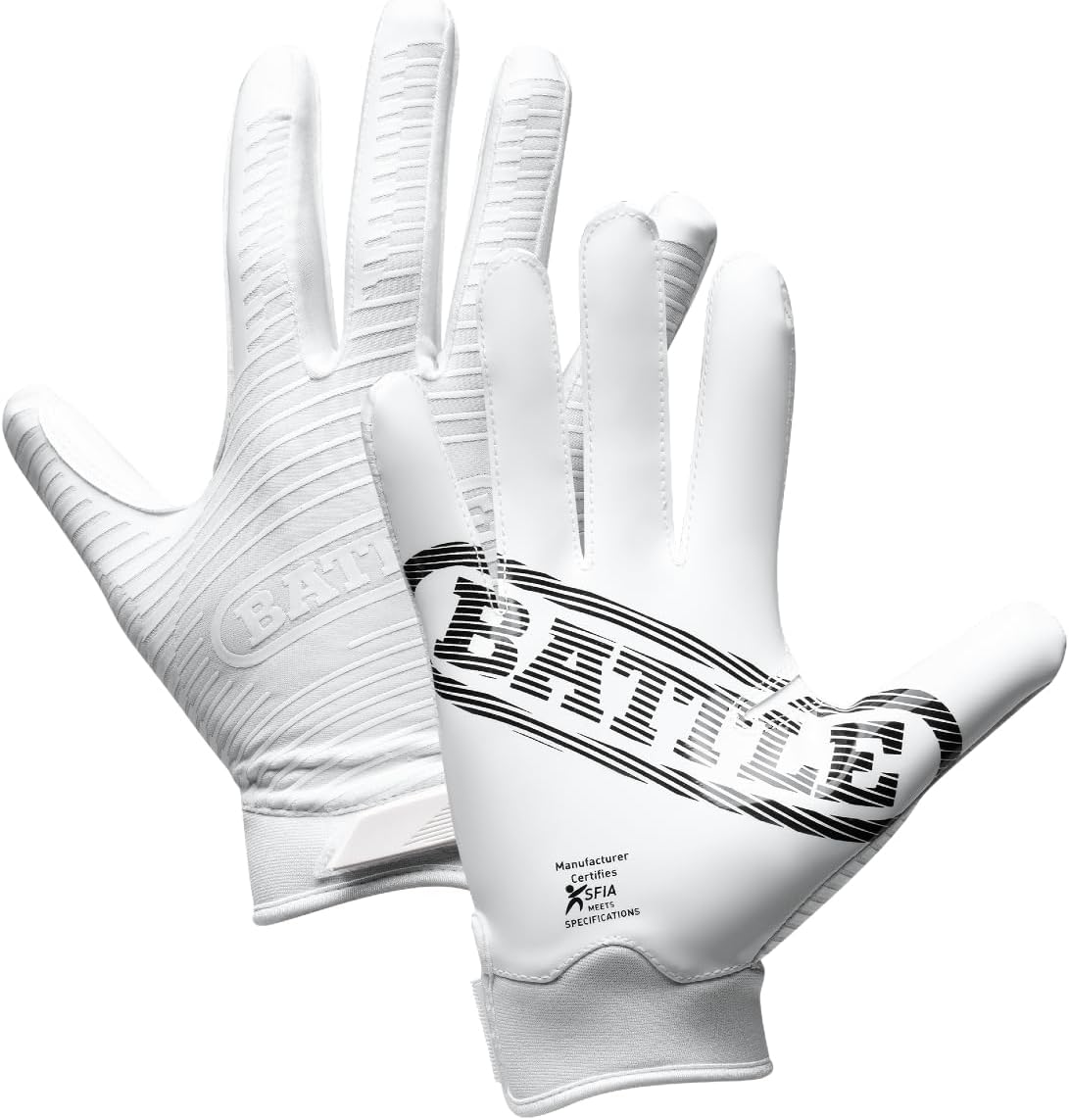 Battle Sports Doom 1.0 Wide Receiver Football Gloves for All