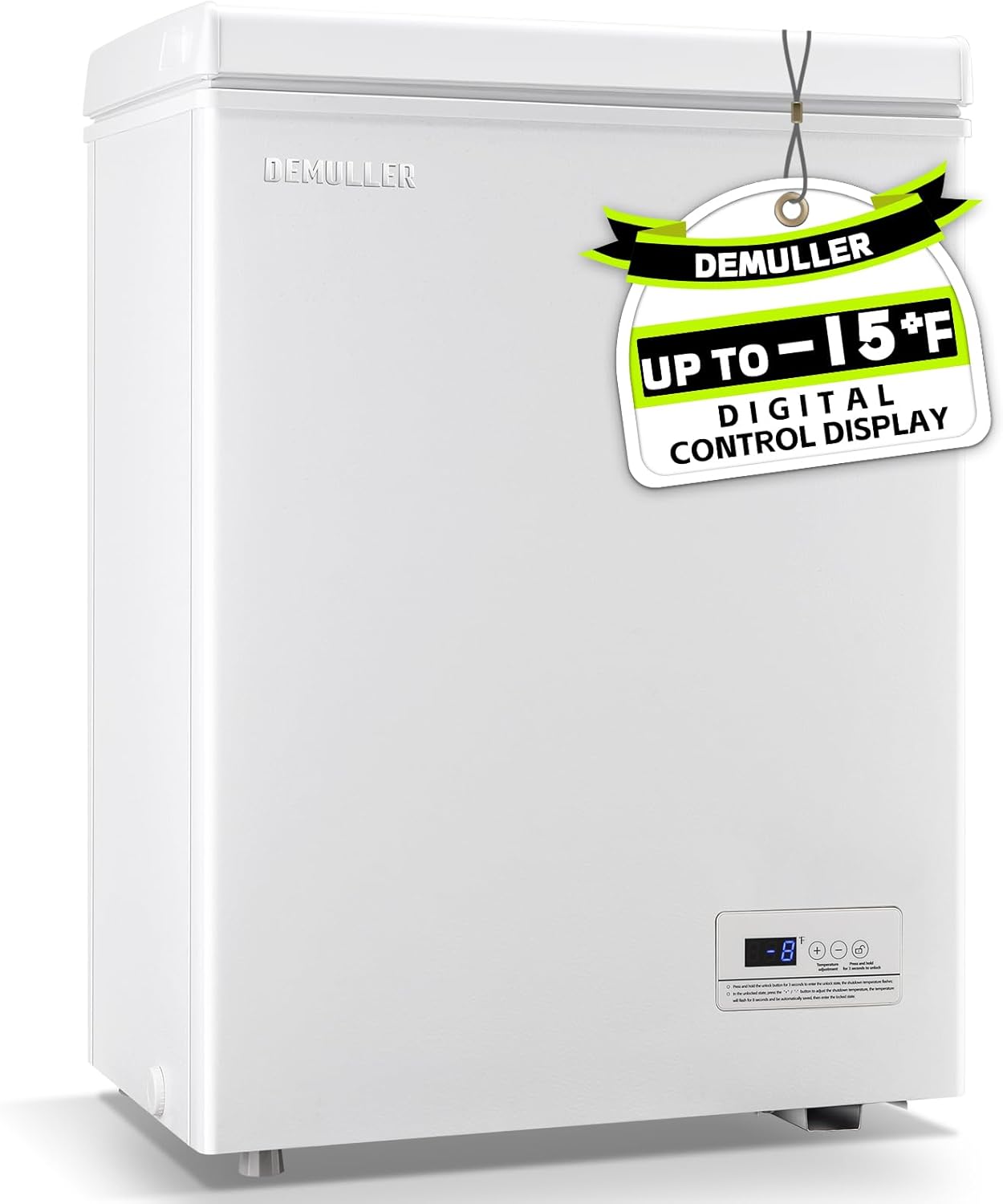 Compact Mini Chest Freezer for Dorms and Garages - Energy Efficient