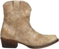 ROPERS Womens Short Stuff Embroidery Snip Toe Casual Boots Ankle Low