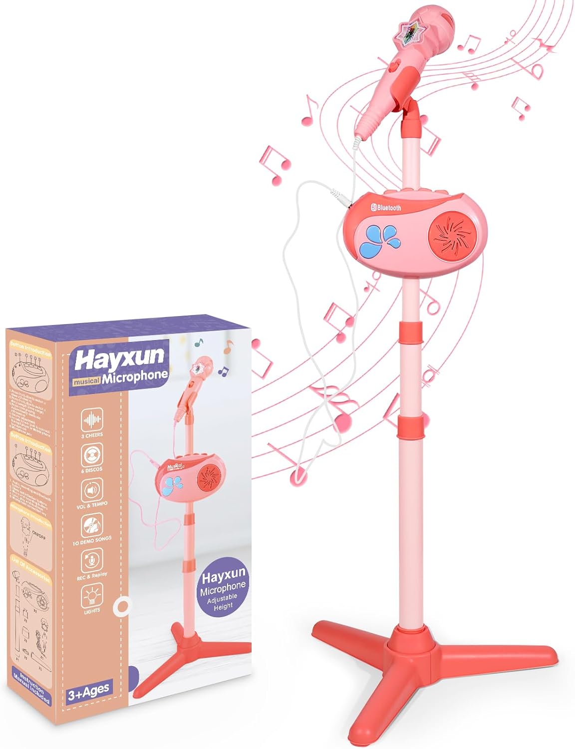 Karaoke Machine for Kids: Voice Changer, Singing Recorder - HAYXUN