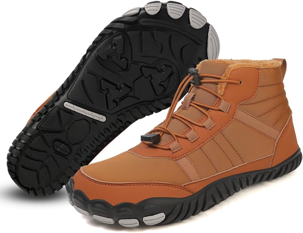 Winter Footwear Barefoot Shoes for Men and Women Hiking Boots
