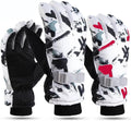 10k Waterproof Kids Winter Gloves - Cozy & Secure Fit!