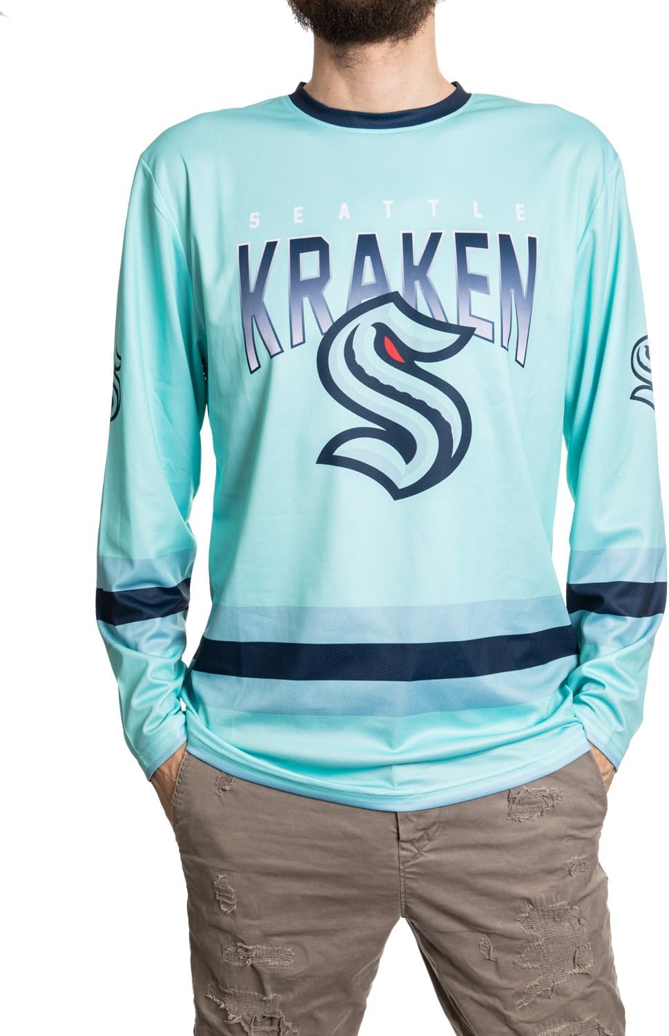 NHL Men's Game Day Long-Sleeve Performance Rash Guard Review