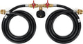Stanbroil 5 ft Propane Hose Y Splitter with QCC1 Fitting - Dual