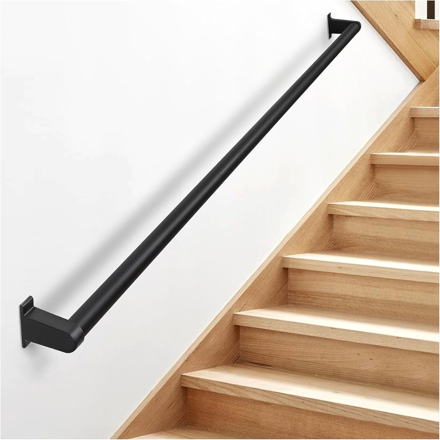 Industrial Stair Railing Metal Hand Rails for Indoor Stairs