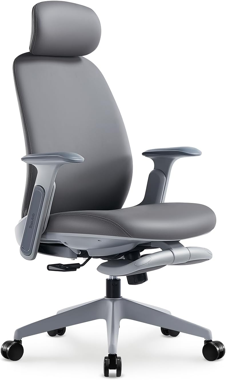 Napa Ergonomic Leather Office Chair - Ultimate Comfort!