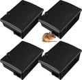 Rat Bait Stations 4 Pack Large Reusable Mouse Stations - Lockable
