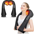 Shiatsu Back and Neck Massager - Deep Kneading Heat Relief