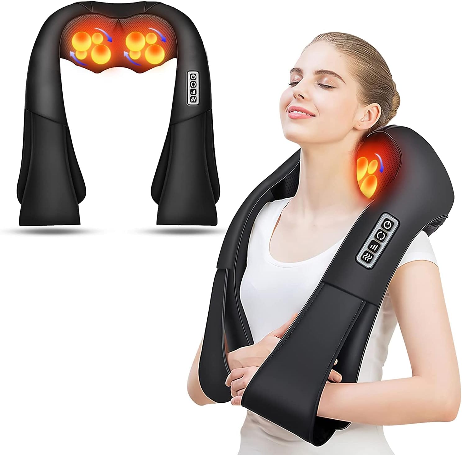 AERLANG Shiatsu Back and Neck Massager for Ultimate Comfort