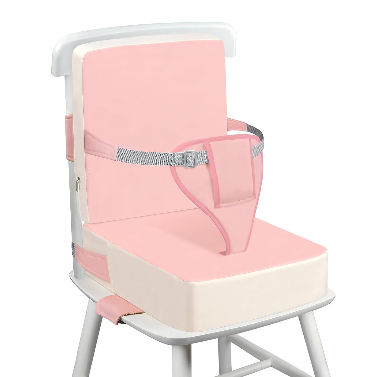 Toddler Booster Seat for Dining Table with Adjustable Straps