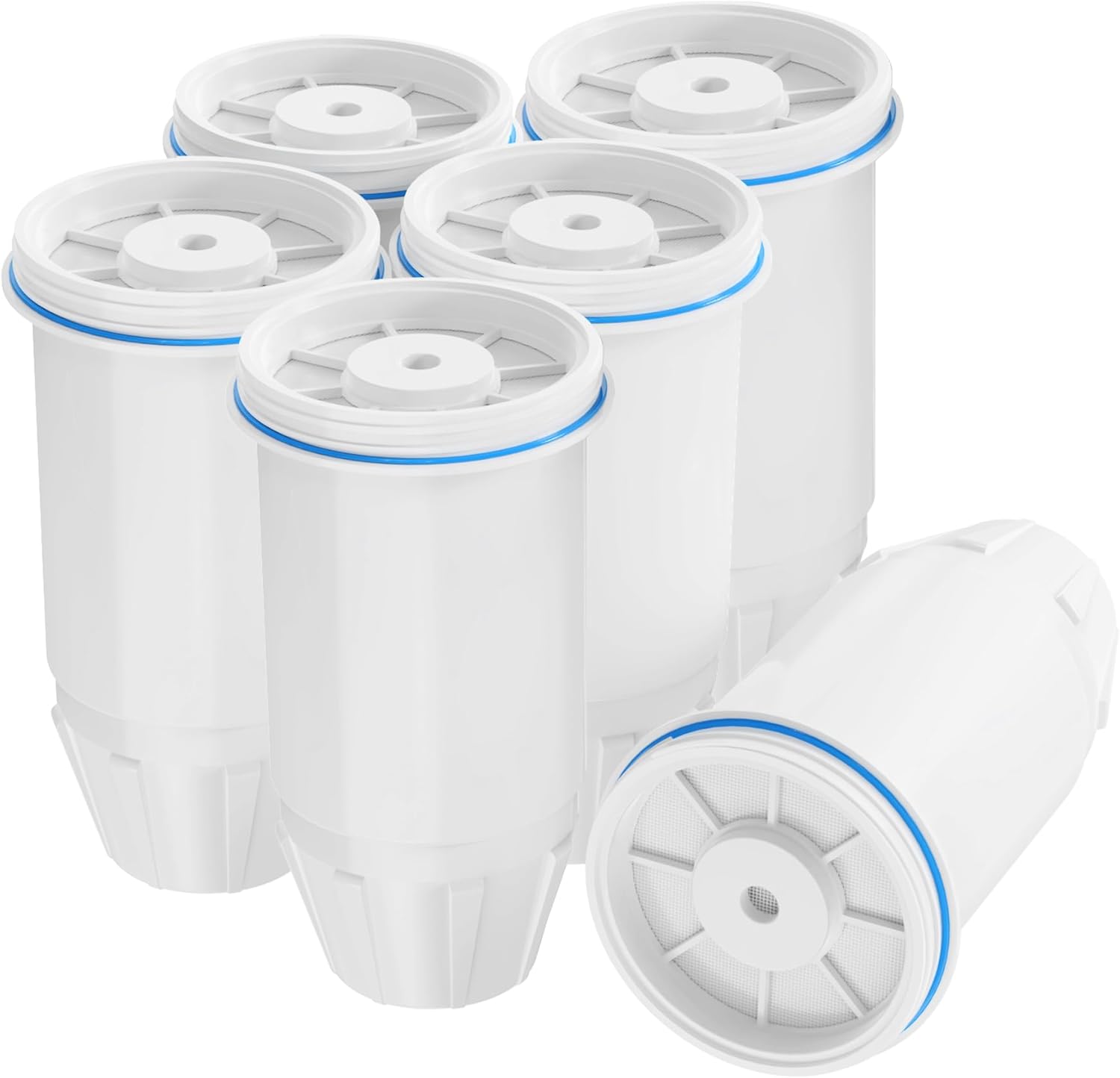 Fit for Zero Pitcher and Dispenser Water Filter Pack of 6